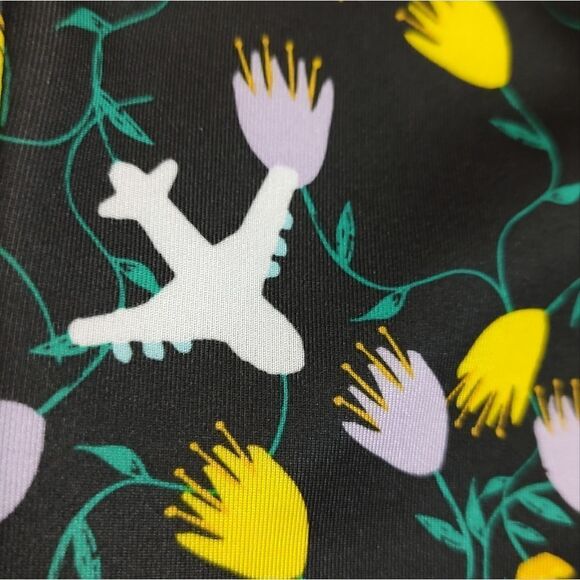 adidas Originals Allover Print AOP Black Bodysuit US S - Picture 10 of 13